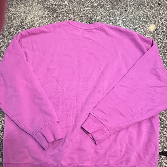 Levi’s deep lilac or orchid crewneck - size large — thick material. - Picture 5 of 6